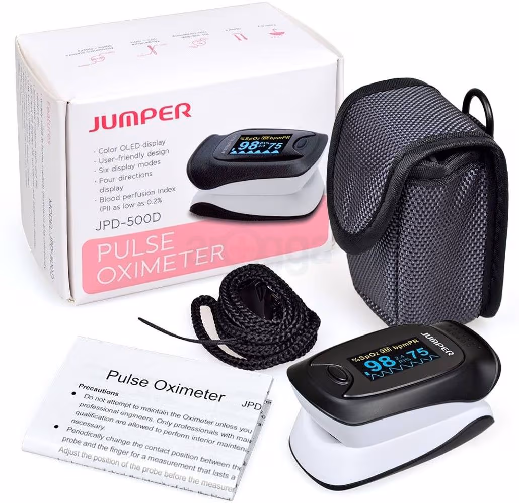 Fingertip Pulse Oximeter OLED Version Jumper JPD-500D