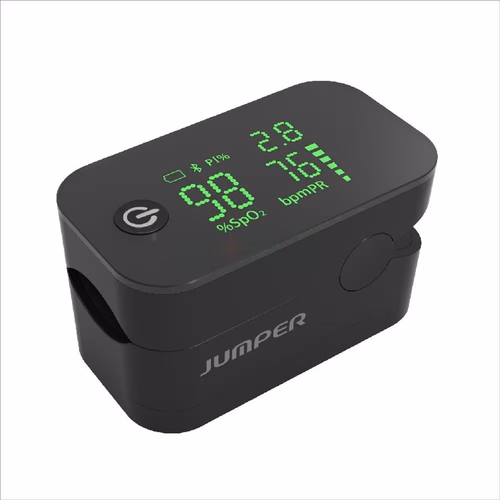 Fingertip Pulse Oximeter Jumper JPD-500G (Black)